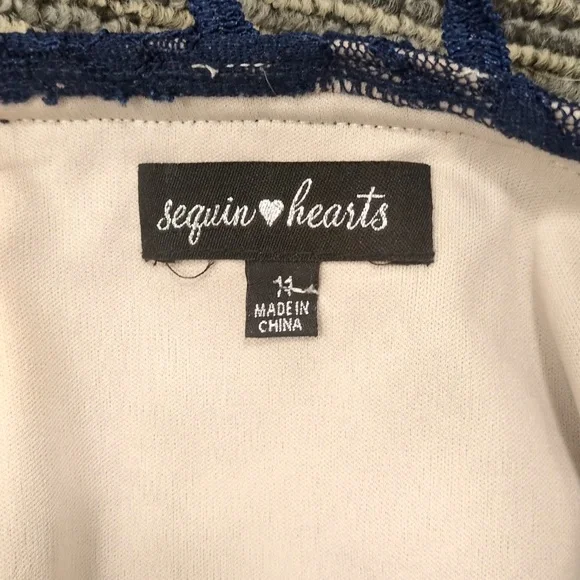 Sequin Hearts Maxi Skirt & Crop Top Set - Effortlessly Chic - Showgirl Dress - Picture 16 of 16